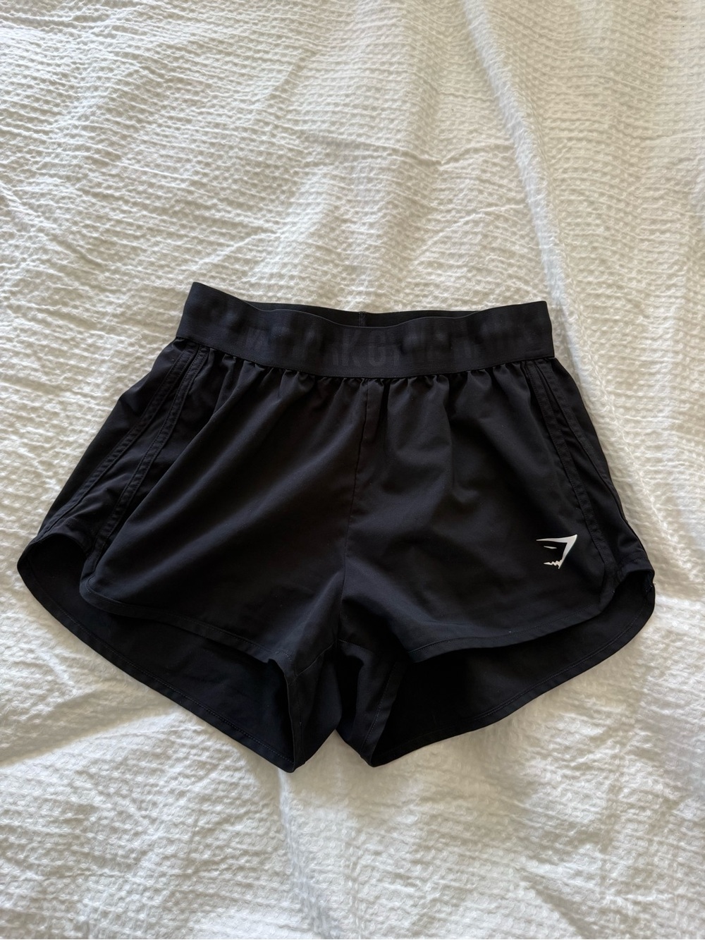 Gymshark Black Women's Athletic Running Shorts